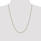 Leslie's 14K 1.2mm D/C Spiga Chain - Image 4