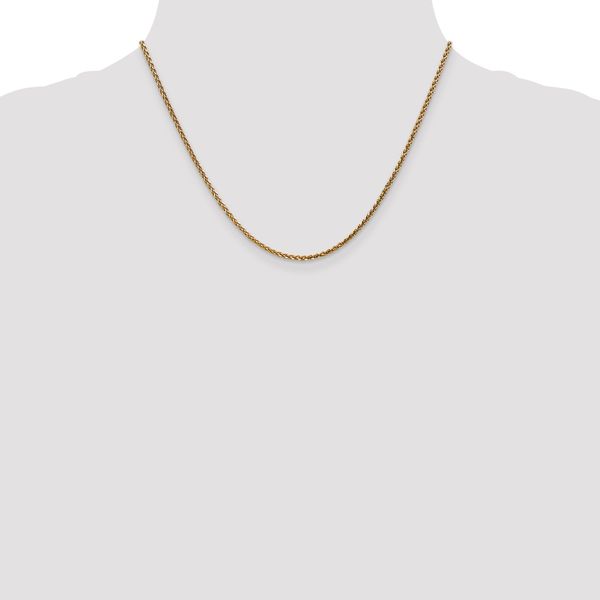 Leslie's 14K 1.8mm Solid D/C Spiga Chain - Image 4