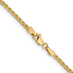 Leslie's 14K 1.8mm Solid D/C Spiga Chain - Image 3