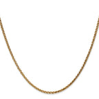 Leslie's 14K 1.8mm Solid D/C Spiga Chain - Image 2
