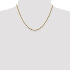 Leslie's 14K 1.85mm Semi-Solid D/C Round Box Chain - Image 4