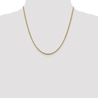 Leslie's 14K 1.85mm Semi-Solid D/C Round Box Chain - Image 4