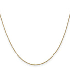 Leslie's 14K .9mm Round Cable Chain - Image 2