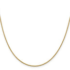 Leslie's 14K 1.8mm Round Cable Chain - Image 2