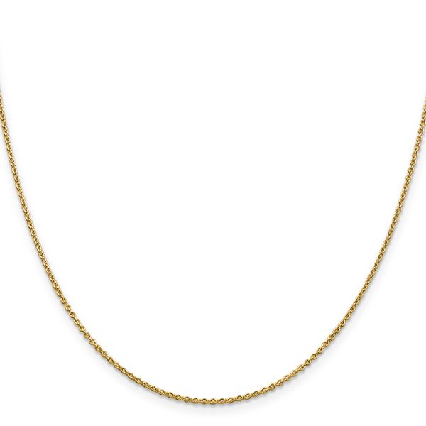 Leslie's 14K 1.8mm Round Cable Chain - Image 2