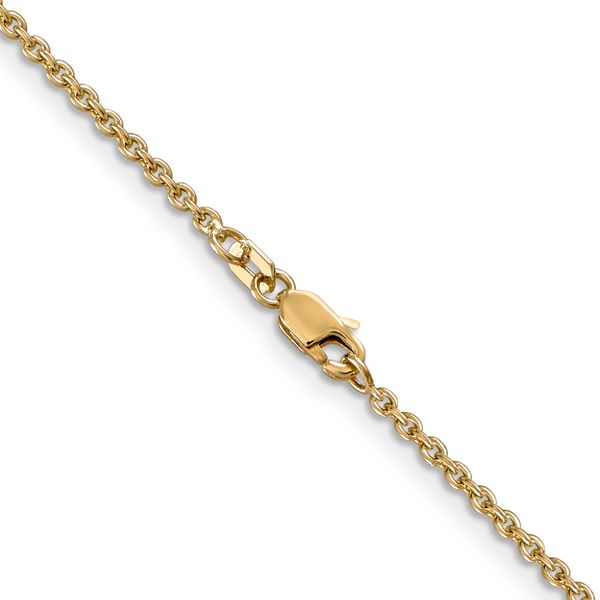 Leslie's 14K 1.95mm Round Cable Chain - Image 3