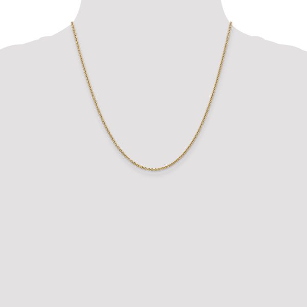 Leslie's 14K 1.95mm Round Cable Chain - Image 4
