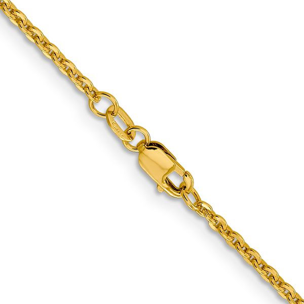 Leslie's 14K 1.95mm Flat Cable Chain - Image 3
