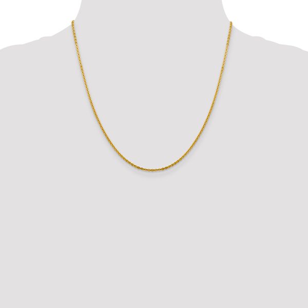 Leslie's 14K 1.95mm Flat Cable Chain - Image 4