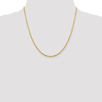 Leslie's 14K 1.95mm Flat Cable Chain - Image 4