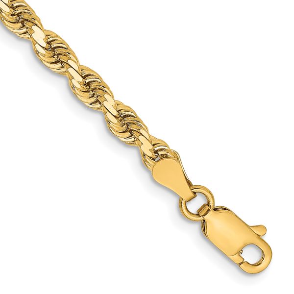 Leslie's 14K 3.25mm Diamond-Cut Rope Chain