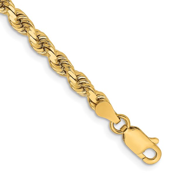 Leslie's 14K 3.75mm Diamond-Cut Rope Chain
