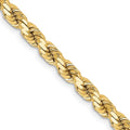 Leslie's 14K 4.25mm Diamond-Cut Rope Chain