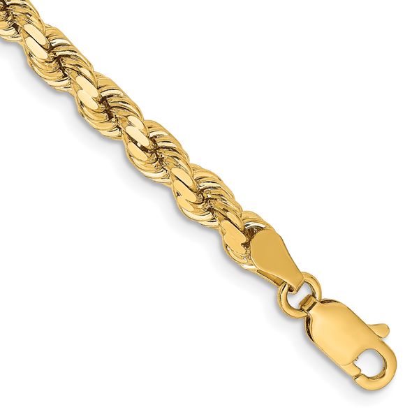 Leslie's 14K 4.25mm Diamond-Cut Rope Chain