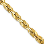 Leslie's 14K 5.5mm Diamond-Cut Rope Chain