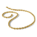 Leslie's 14K 5.5mm Diamond-Cut Rope Chain - Image 5