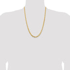Leslie's 14K 5.5mm Diamond-Cut Rope Chain - Image 4