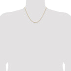 Leslie's 14K 1.15mm D/C Open Franco Chain - Image 4