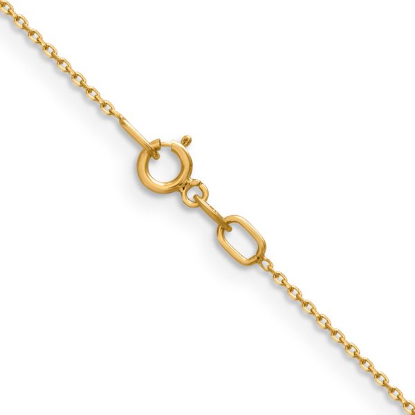 Leslie's 14K .85mm D/C Cable Chain - Image 3