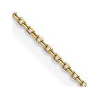 Leslie's 14K .85mm D/C Cable Chain