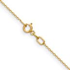 Leslie's 14K .85mm D/C Cable Chain - Image 3