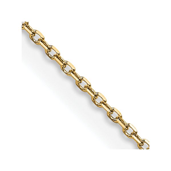 Leslie's 14K .85mm D/C Cable Chain
