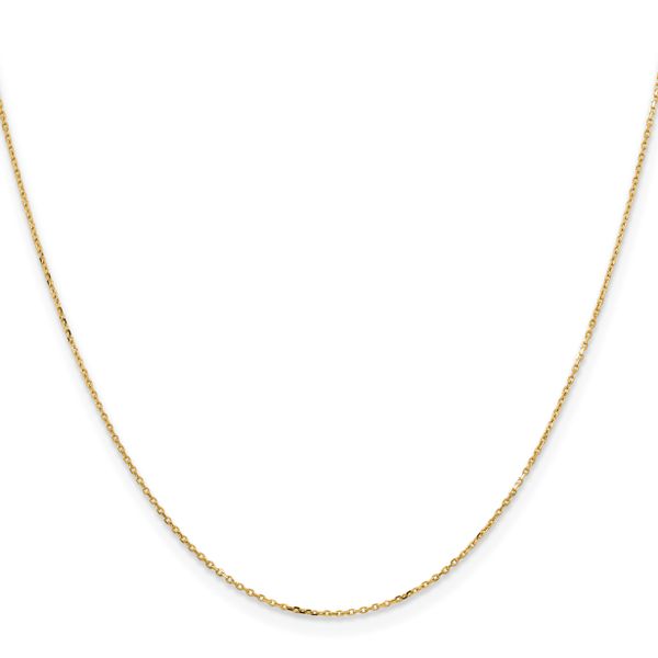 Leslie's 14K .85mm D/C Cable Chain - Image 2