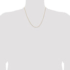 Leslie's 14K 1.05mm D/C Cable Chain - Image 4