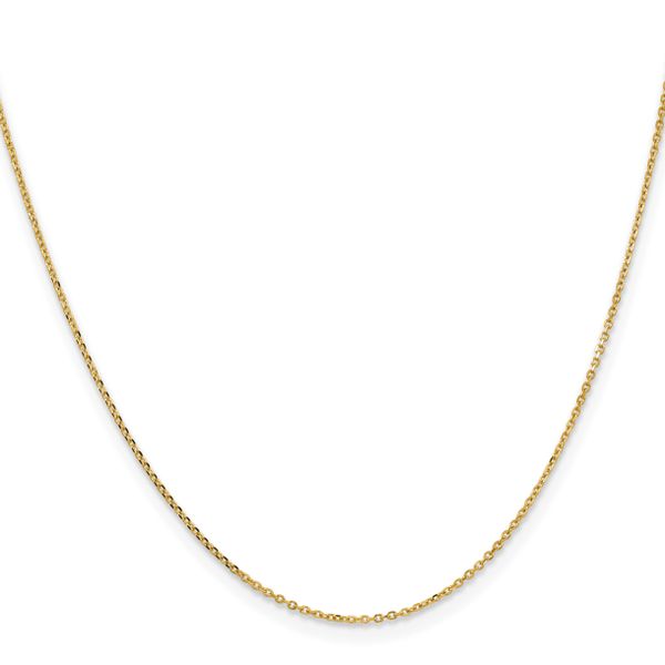 Leslie's 14K 1.05mm D/C Cable Chain - Image 2