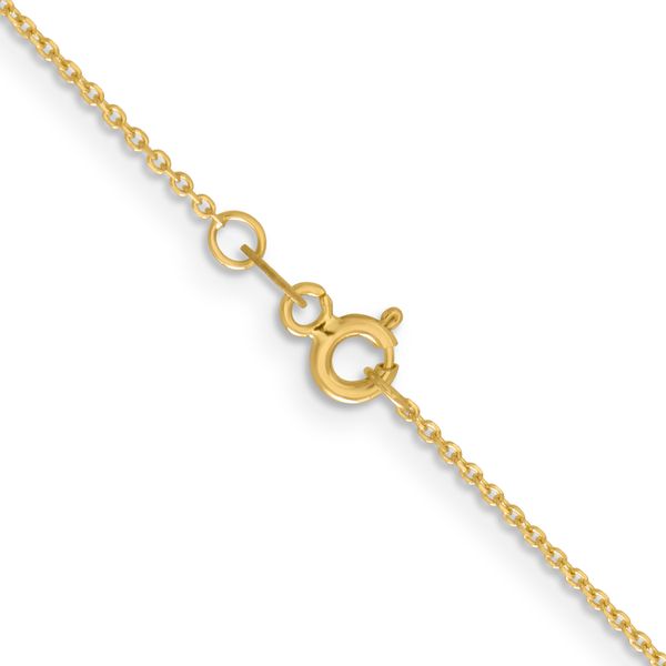 Leslie's 14K 1.05mm D/C Cable Chain - Image 3