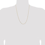 Leslie's 14K 1.05mm D/C Cable Chain - Image 4
