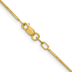 Leslie's 14K 1mm Concave Box Chain - Image 3