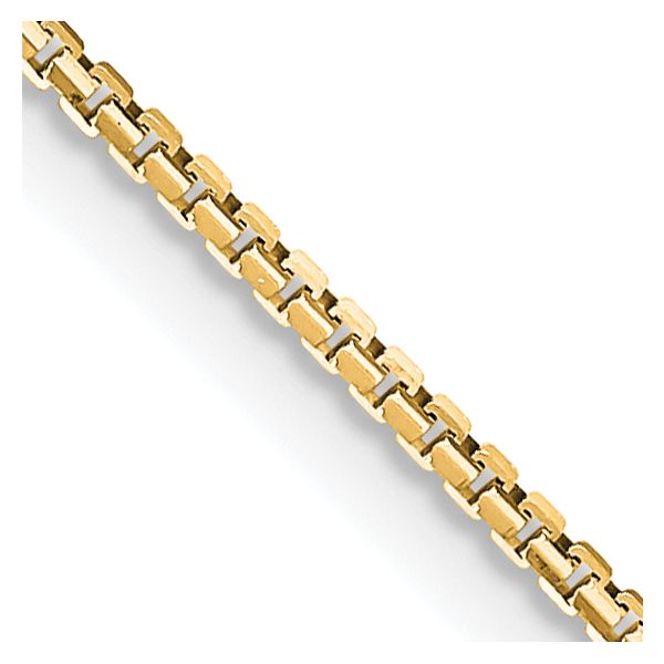 Leslie's 14K 1.10mm Concave Box Chain