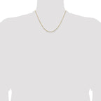 Leslie's 14K 1.10mm Concave Box Chain - Image 4