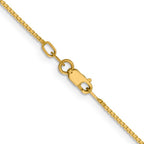 Leslie's 14K 1.10mm Concave Box Chain - Image 3