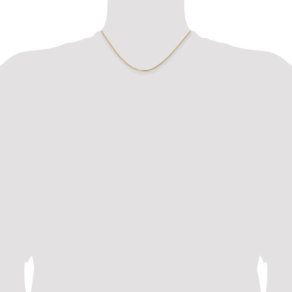 Leslie's 14K 1.2mm Concave Box Chain - Image 4