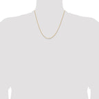Leslie's 14K 1.2mm Concave Box Chain - Image 4