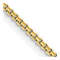 Leslie's 14K 1.2mm Concave Box Chain