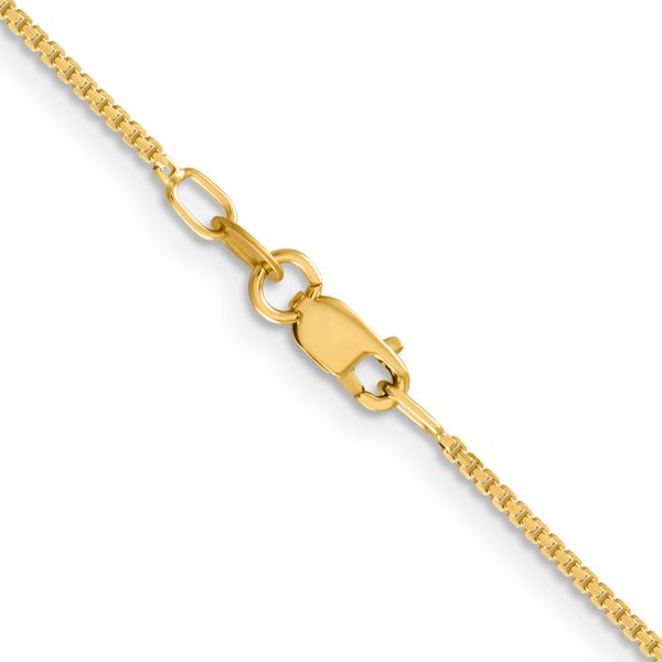 Leslie's 14K 1.2mm Concave Box Chain - Image 3