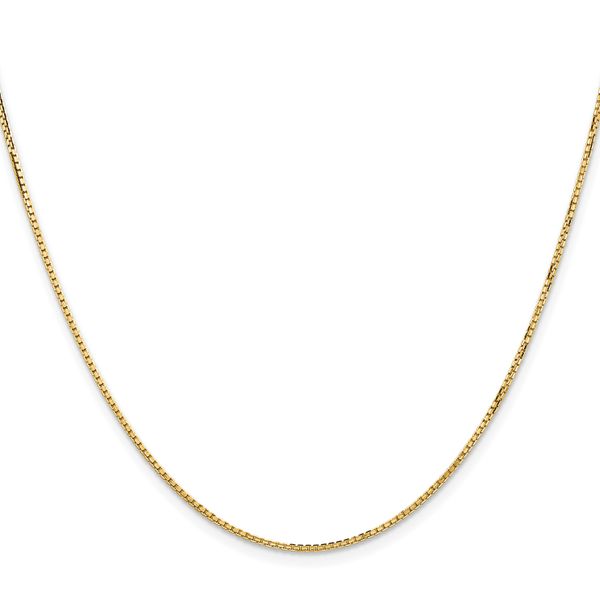 Leslie's 14K 1.3mm Concave Box Chain - Image 2
