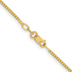 Leslie's 14K 1.3mm Concave Box Chain - Image 3