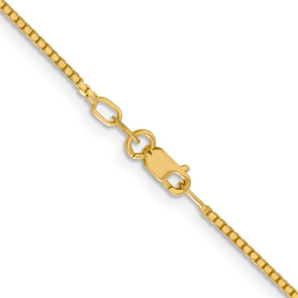 Leslie's 14K 1.3mm Concave Box Chain - Image 3