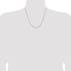 Leslie's 14K 1.3mm Concave Box Chain - Image 4