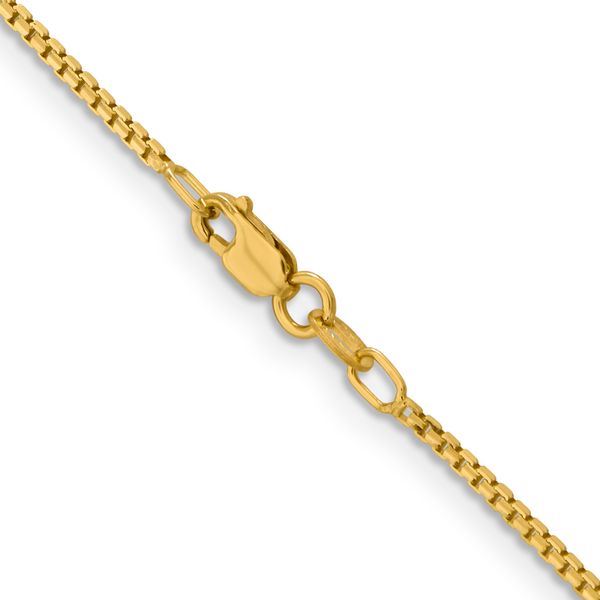 Leslie's 14K 1.45mm Concave Box Chain - Image 3