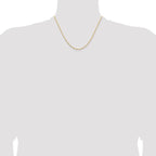 Leslie's 14K 1.45mm Concave Box Chain - Image 4