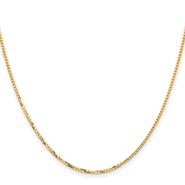 Leslie's 14K 1.45mm Concave Box Chain - Image 2