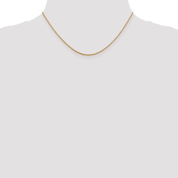 Leslie's 14K 1.3mm Loose Rope Chain - Image 4