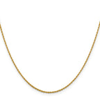 Leslie's 14K 1.3mm Loose Rope Chain - Image 2