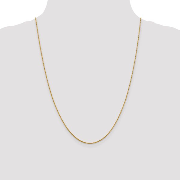 Leslie's 14K 1.3mm Loose Rope Chain - Image 4