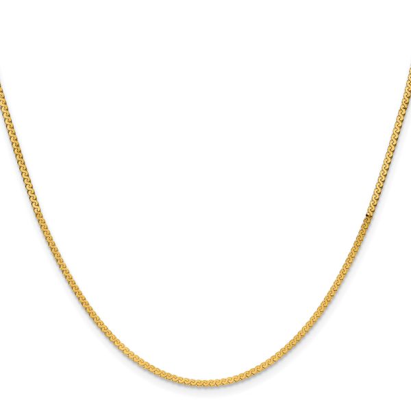 Leslie's 14K 1.55mm Serpentine Chain - Image 2